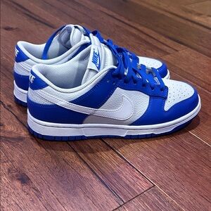 Nike Dunk Low Racer Blue Photon Dust Size 8 Used No Box